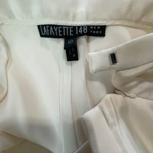 Lafayette 148 New York silk pants size 10 - Picture 2 of 14